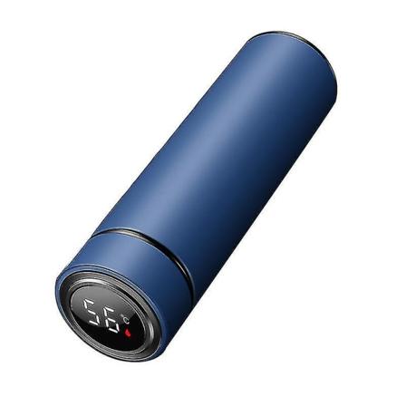 Temperaturmålende Termoskopp Temperatur Smartkopp Rustfritt Stål Vannkopp Tekopp 500ml