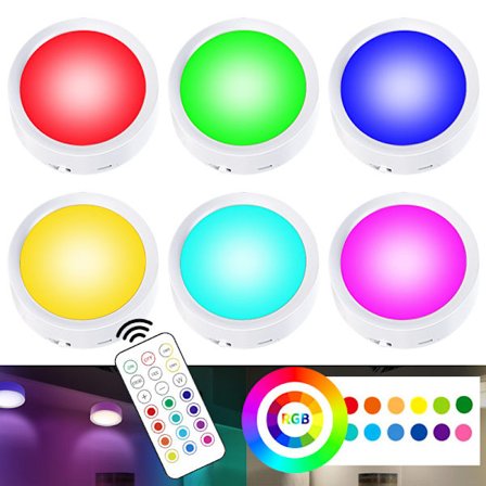 18W Under Cabinet Lights Kjøkken LED Spotlight Trådløs Kabinett