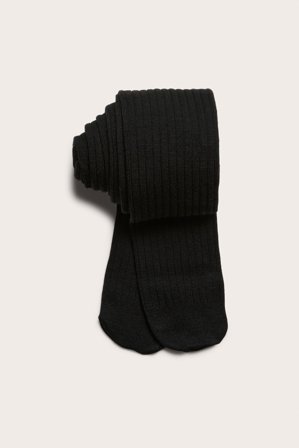 Kappahl | Rajstopy z mieszanki wełny | Czarne