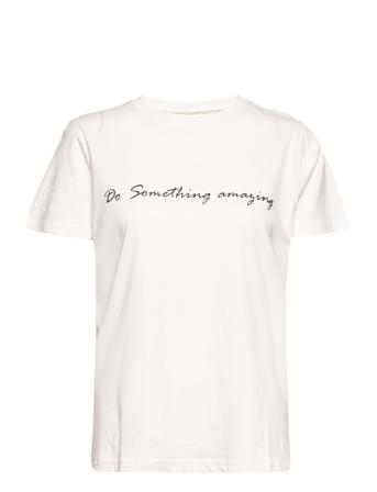 Puccisz T-Shirt T-shirts & Tops Short-sleeved Hvit Saint Tropez