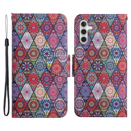 Wonderland Samsung Galaxy A54 Läppäkotelo - Kaleidoscope