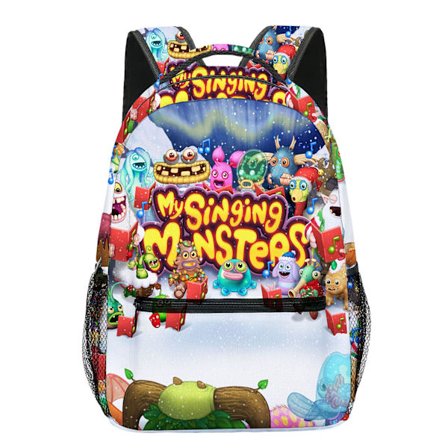 3D Rygsæk Digitaltryk Skoletaske Studenter Skuldertaske-7