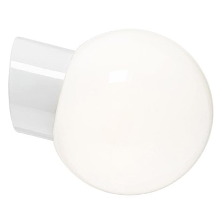 Ifö Electric 6045-840-10 Väggarmatur blank, sned, IP54, LED Vit, Belysning