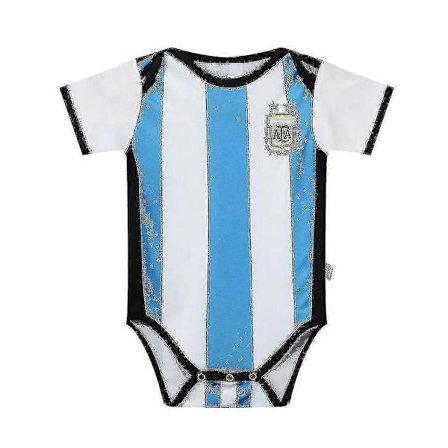 2022-2023 Unik Fotballdrakt til Småbarn Kort Ermet Jumpsuit 6-18 Måneder