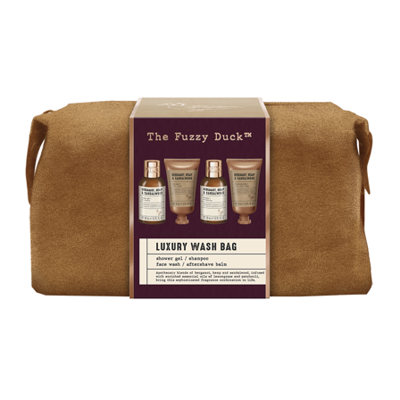 Baylis & Harding Men's The Fuzzy Duck Bergamot, Hemp & Sandalwood Wash Bag Gift Set, 1 sett