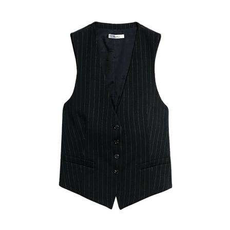 Max Mara, Waistcoat Niebieski, Kobieta, Rozmiar: 2XS