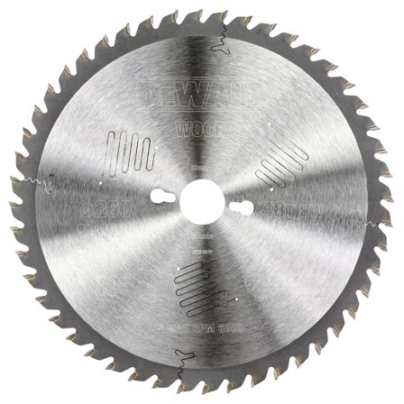 Dewalt DT4324-QZ Sågklinga 260 x 30 mm, 48T, Såga