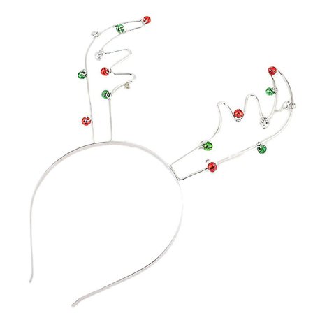 Metall Hjortehorn Hodebånd Med Bjelle For Barn Vask Hår Bøyel Jul Hodeplagg