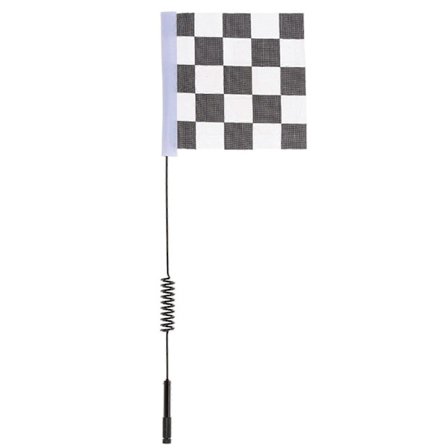 Fjernbetjenings klatrebil antenner og flag 30 cm længde simulationssignallinje til modelbil dekoration