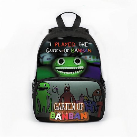 Børne 3D Garten Of Banban Rygsæk Piger Drenge Student Skoletaske Rejsetaske Rygsæk [DB]