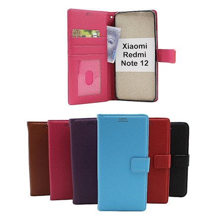 New Standcase Wallet Xiaomi Redmi Note 12