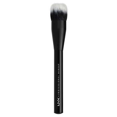 NYX PROFESSIONAL MAKEUP Pro Brush Dual Fiber Foundation Brush, Makeup, Makeupbørster, Pudderbørster