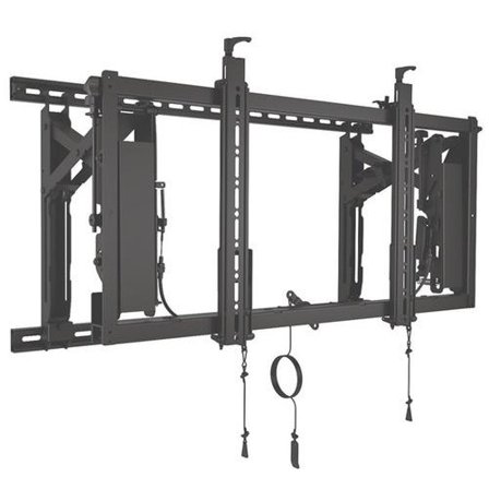 Chief ConnexSys Adjustable Wall Mount - For Monitors 42-80" - Black monteringssett - for videovegg - svart