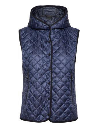 Rebels Vest Women Vests Quilted Vests Navy Head