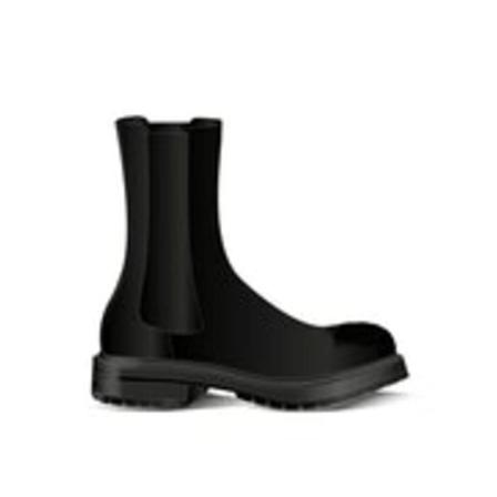 Alexander McQueen, Boots Czarny, Mężczyzna, Rozmiar: 43 EU