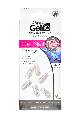 Depend Gel iQ Nail Strips Nagellack Dam 1 PCS