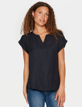 Saint Tropez P1326, Brianasz Ss Top - Blue - XL