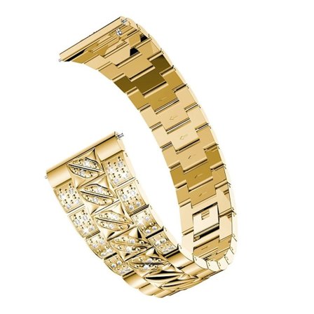 Huawei Watch GT stilfuld urrem i rustfrit stål - guld