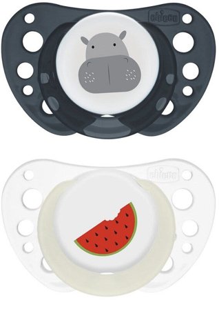 Chicco Succhietto Air Blu Silicone 16-36 Mesi 2 Pezzi