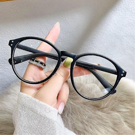 -1.0-1.5-2.0-2.5-3.0-3.5-4.0 Ferdige nærsynthetsbriller for kvinner Vintage Anti-blå (FMY)