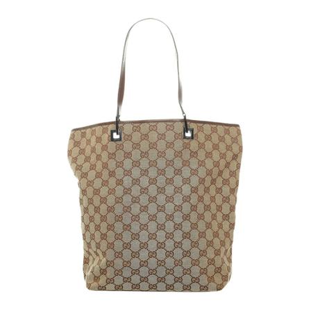 Gucci Vintage Pre-owned Tote Tas , Bruin , Dames , Maat: ONE Size Vintage Tassen