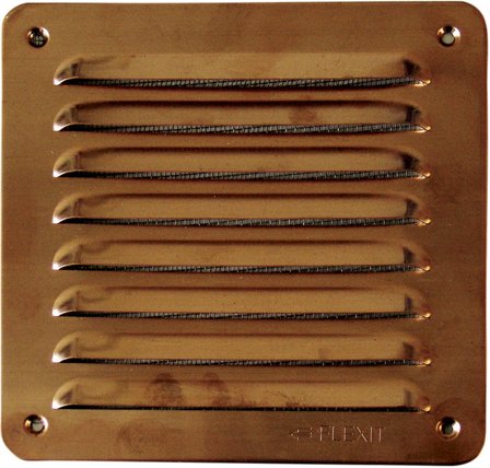 Flexit 101299 Ventilrist 155 x 155 mm Kobber, Ventilasjon