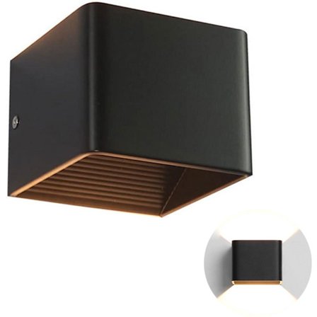 Seinävalaisin Ladattava seinävalaisin kaukosäätimellä 5W Kolme valon väriä Himmennettävä yövalo Langaton paristokäyttöinen seinävalaisin ja musta