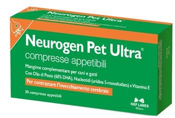Neurogen Pet Ultra Mangime Cani Gatti 30 Compresse