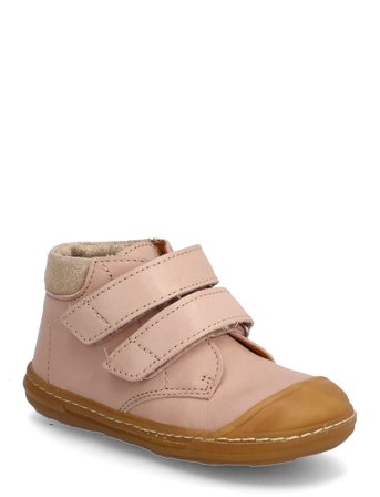 ANGULUS Booties - Flat - With Velcro - Pink - 22