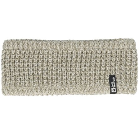Jack Wolfskin - Beige - headband - Beanie - Medley Knit W Linen Headband - Hatstore