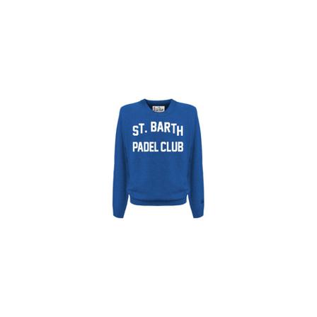Saint Barth Round-neck Strik Blå, unisex Strik