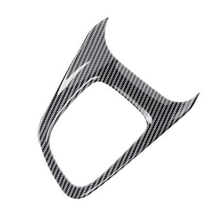 Kolfiber Central Växelspakspanel Kontrollpanel Dekal Interiörmodifiering För Yaris 2021 2022 Högerstyrning