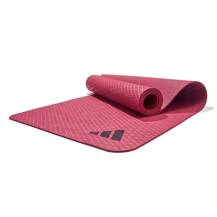 Adidas Yogamåtte Bordeaux 4 mm, Sport & Velvære, Yogaudstyr, Yogamåtter