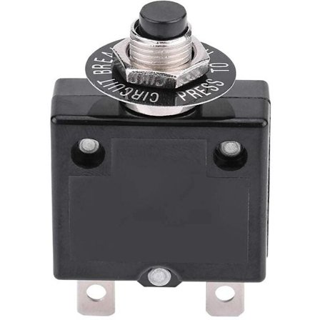 Termisk brytare Strömbrytare Överströmsöverbelastningsskydd Manuell återställning Strömbrytare (15A)