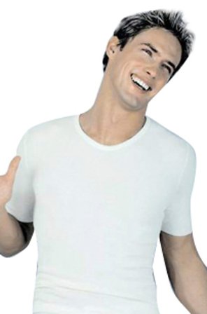 Peters Angora Herreundertrøje Korte Ærmer Natur XL, Tøj & Bolig, Undertøj, Skiundertøj