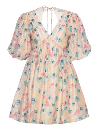 Malina | Adina Open Back Mini Dress | S