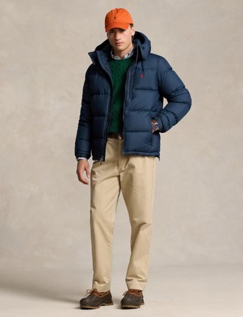 Polo Ralph Lauren The Gorham Down Jacket - Navy - XL