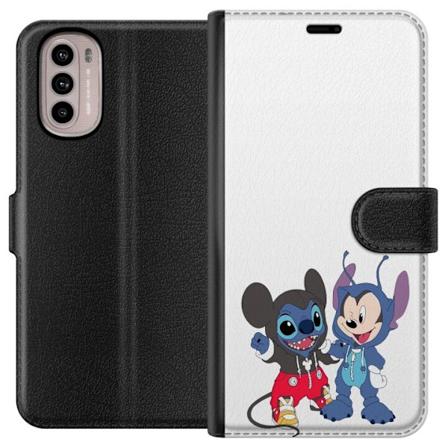 Motorola Moto G41 Tegnebogsetui Stitch Mickey Mouse