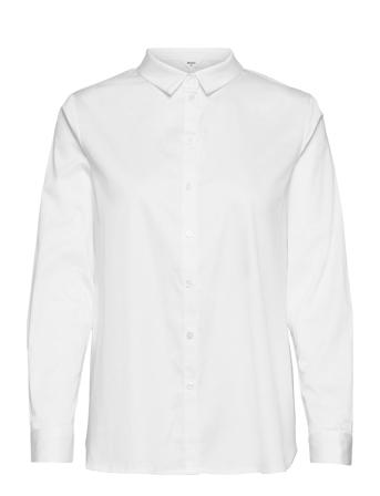 Objroxa L/S Loose Shirt Noos Object White