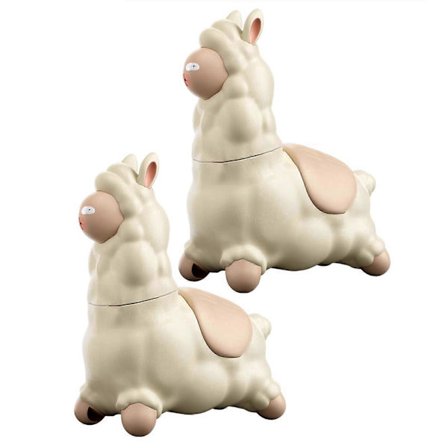 Alpakka Interaktive Vannsprøyter, Morsom Parodi Trykk Vannspreder, Gave til Barn Jenter Gutter Alder 5+