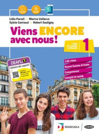 Viens encore avec nous! Livre élève et cahier d'exercices. Per la Scuola media. Con e-book. Con espansione online. Con Libro: Cartes mentales. Con DVD