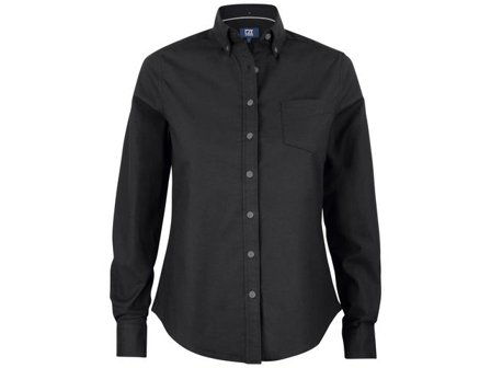 CUTTER & BUCK Skjorta Hansville dam svart XL - Lyreco - Yrkeskläder - Skjortor och blusar - Skjortor