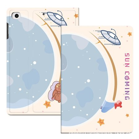 Stilrent fodral för iPad Air1/Air2/ 9.7" Jordlager vilande skal