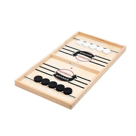 Bordfotball-hockey spill - interaktivt leketøy for barn, lett å spille og bære