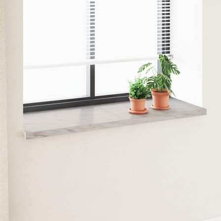 Fönsterbräda Marmor Text -enure 120 x 50 x 4,5 cm PVC