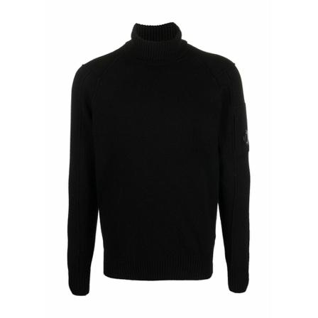 C.p. Company, Turtlenecks Zwart, Heren, Maat:XL