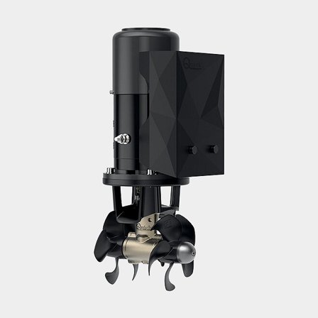 Elica di prua Quick BTQ 185-105 DP, 24 V, 6.3 kW, 105 KgF, installazione a tunnel, 2 eliche, adatta per imbarcazioni tra 39 - 49 piedi (12 - 15 metri)