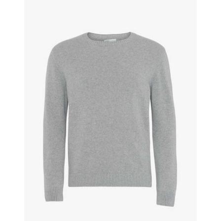 Colorful Standard, Round-neck Knitwear Grijs, Heren, Maat:M