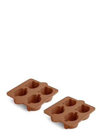 Nuuroo Anan Silicone Baking Tin - 2 Pack - Brown - ONE SIZE