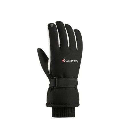 Varme skihandsker plus fløjlsfortykkede handsker